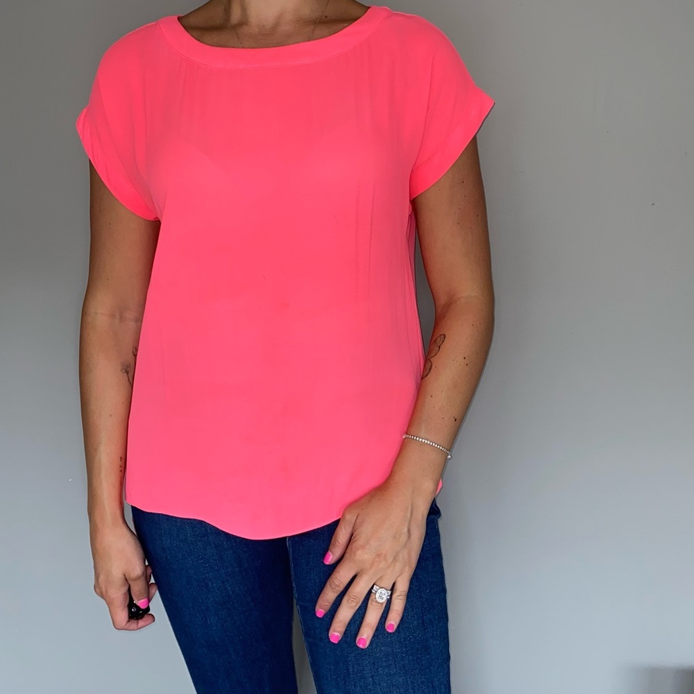 Hot Pink Blouse
